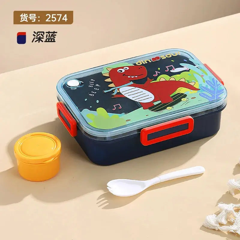 Cute Lunch Box for Kids - Compartments for Children's Food Snacks Trikidsworld