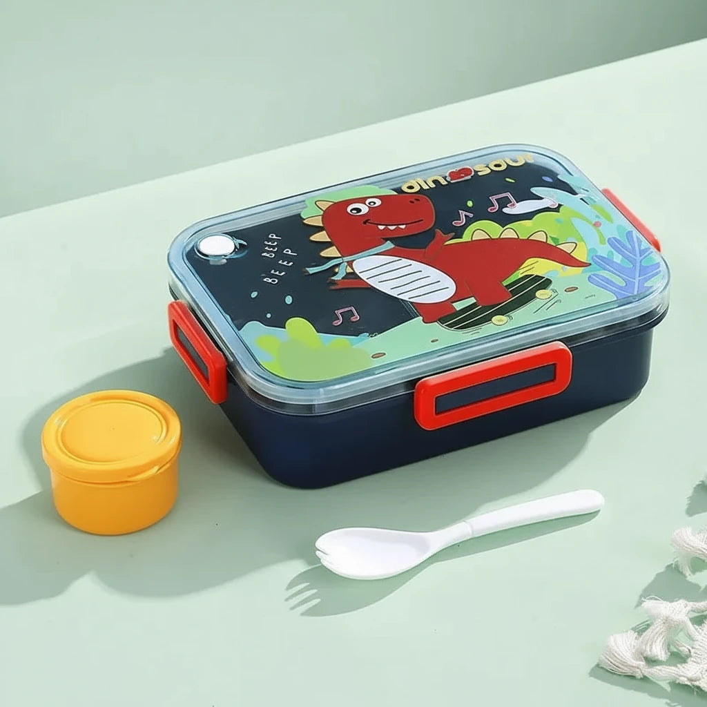 Cute Lunch Box for Kids - Compartments for Children's Food Snacks Trikidsworld