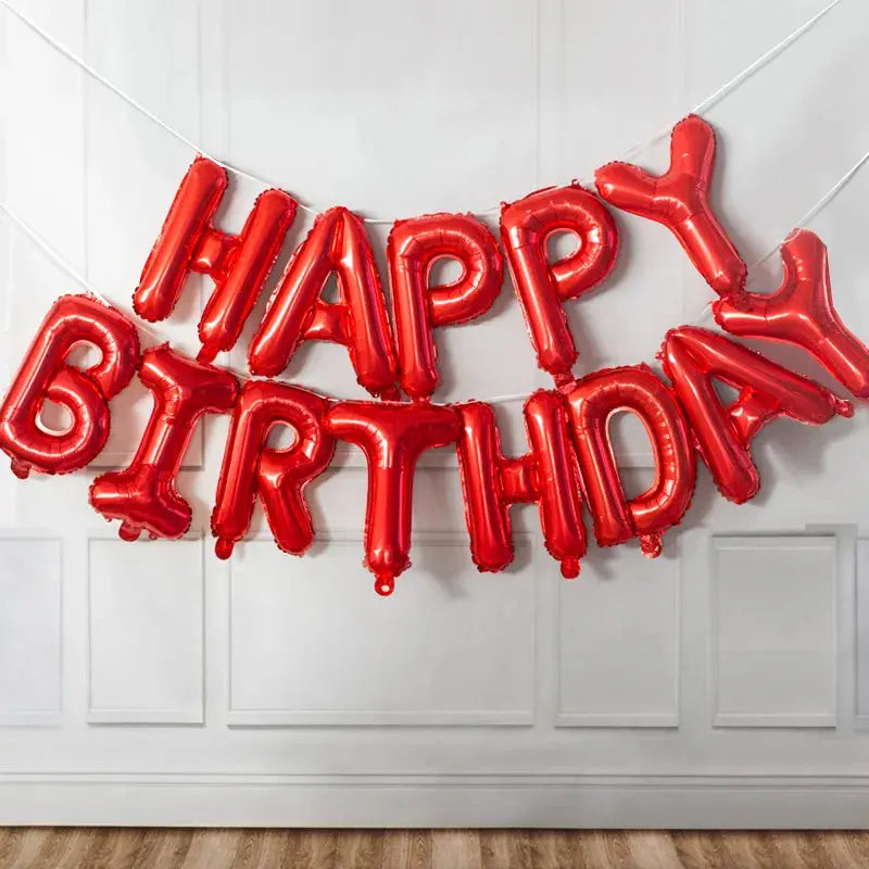Foil Balloons Happy Birthday Trikidsworld