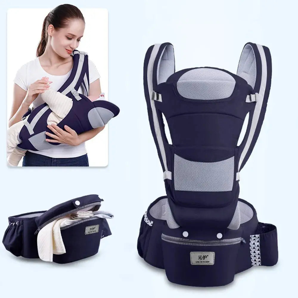 Ergonomic Baby Carrier with Hipseat Trikidsworld
