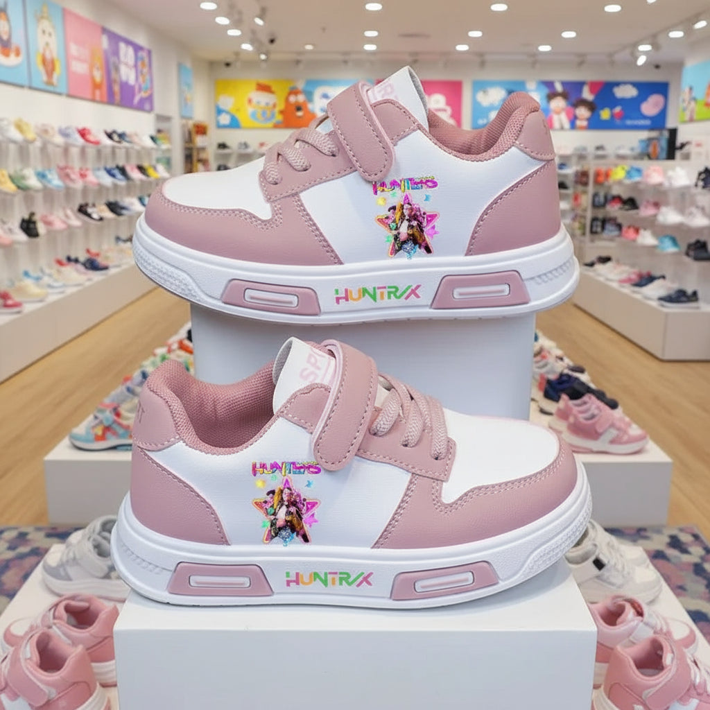 KPop Demon Hunters Children's Casual Sneaker Girls Sports Shoes Cartoon Students Basketbal Running Shoes Kids Tennis Shoes Gifts Trikidsworld
