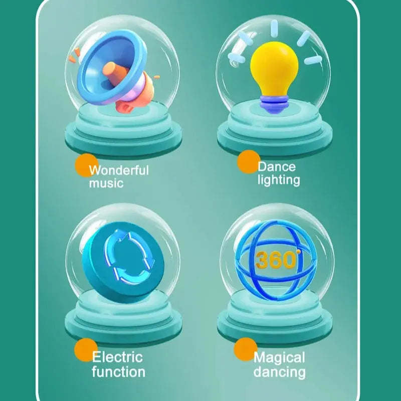 New Dancing Octopus Kid Electronic Pet Toys Cartoon Interactive Moving Education Toddler Toys Dancing Desktop Table Games Trikidsworld