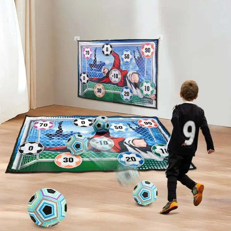 Soccer Game Mat Set Outdoor Indoor Soccer Toys Multiplayer Competitive Soccer Games Children Football Training Boy Gifts Trikidsworld