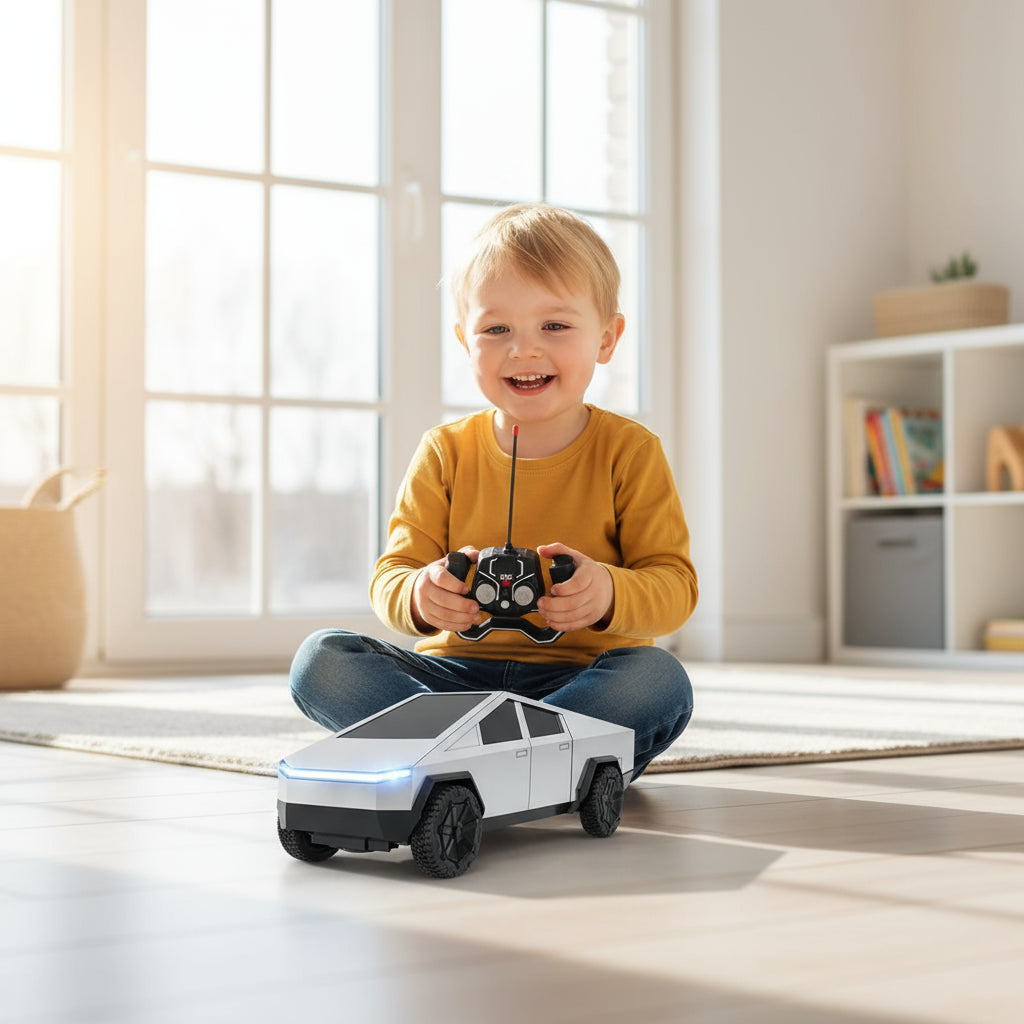 Tesla Pickup Model Color Box Packagingdrop Resistant Simulation Remote Control Car Children Toy Car Model Boy Christmas Gifts Trikidsworld