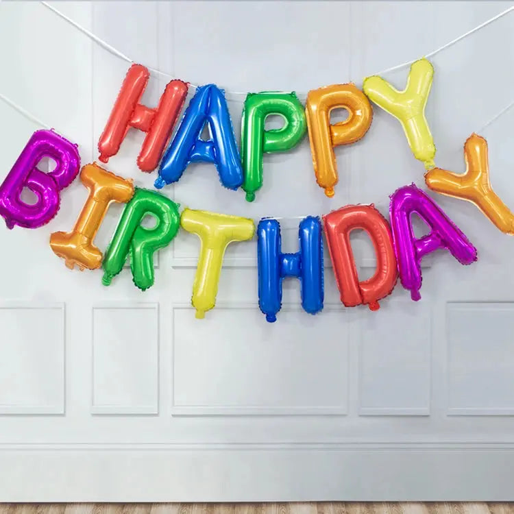 Foil Balloons Happy Birthday Trikidsworld