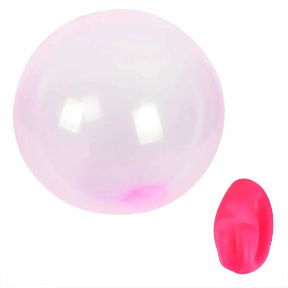 Kids Blow Up Balloon Toy Children Outdoor Soft Air Water Filled Bubble Ball Fun Party Game Summer Gift Inflatable Elastic Ball Trikidsworld