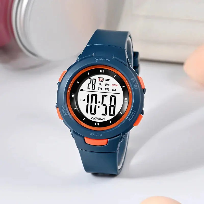 Waterproof Kids Watch with Alarm & Luminous Display Trikidsworld