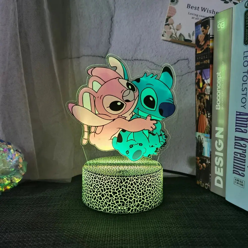 Lilo & Stitch Kids Night Light | Creative Cartoon Table Lamp Gift Trikidsworld