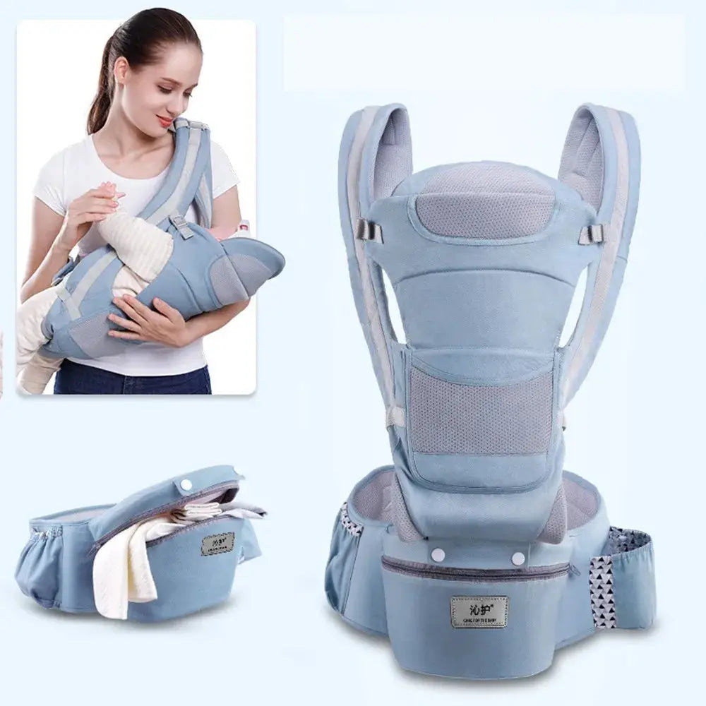 Ergonomic Baby Carrier with Hipseat Trikidsworld