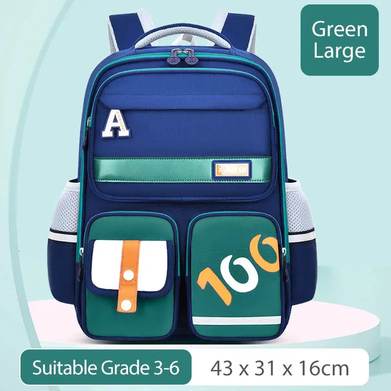Primary school bag boys backpack bag school kids ergonomic preschool bag girls kindergarten children bookbag Trikidsworld
