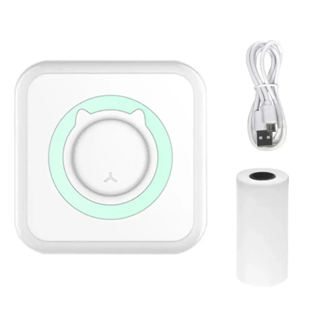 Mini Bluetooth Label Printer – Portable Note & Photo Pocket Printer Trikidsworld