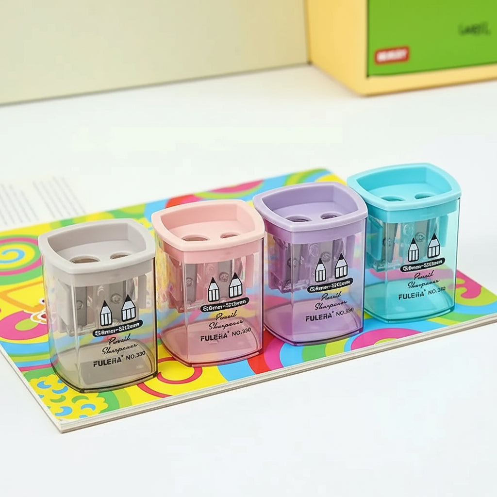 Cartoon Dinosaur Pencil Sharpener – Hand-Cranked & Anti-Jam Trikidsworld