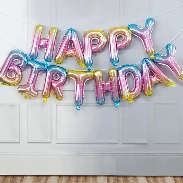 Foil Balloons Happy Birthday Trikidsworld