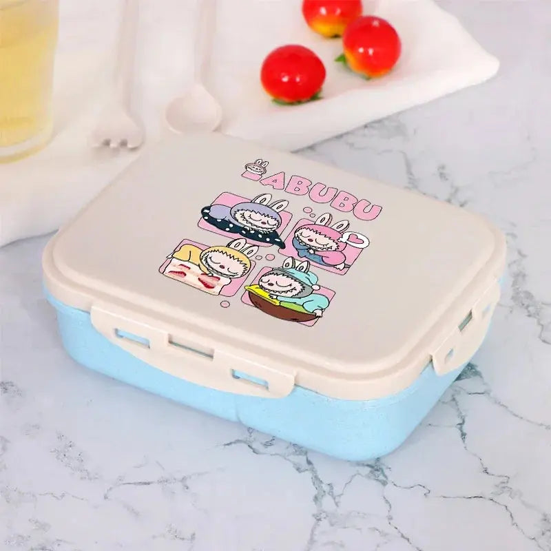 Lunch Bag Cartoon Crystal Sticker Warming Box Portable Outdoor Picnic Food Storage Bags Large Capacity Bento Boxs Gifts Trikidsworld