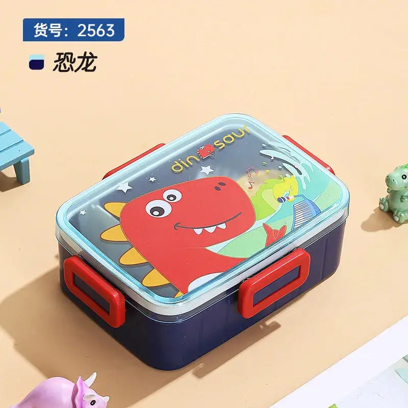 Cute Lunch Box for Kids - Compartments for Children's Food Snacks Trikidsworld
