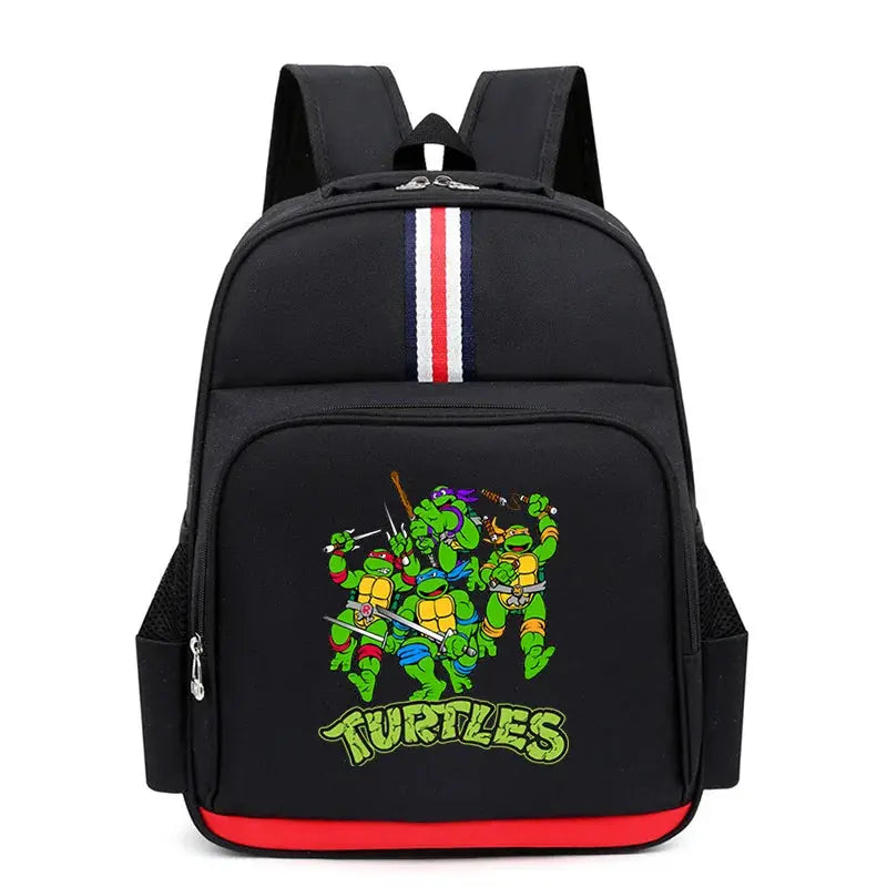 Teenage Ninja Turtle Backpack Anime Cartoon Print Kids Trikidsworld