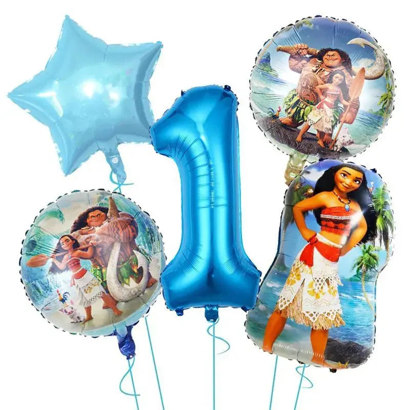 Moana Birthday Party Decoration Cartoon Trikidsworld