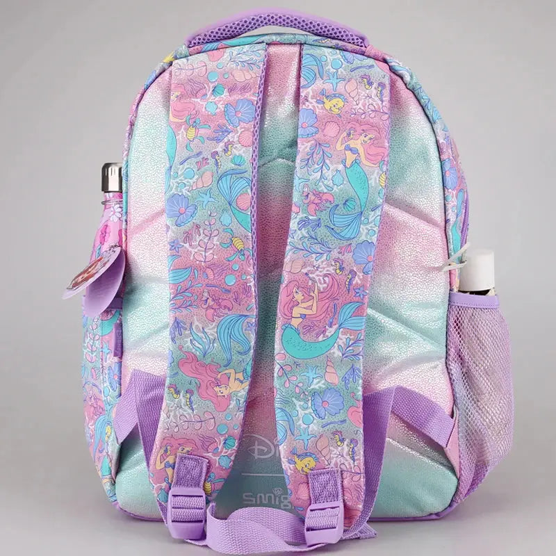 Genuine Disney Smiggle Mermaid School Bag Pencil Case Notebook Y2k Stationery Set Student Lunch Bag Backpack Girl Birthday Gift Trikidsworld