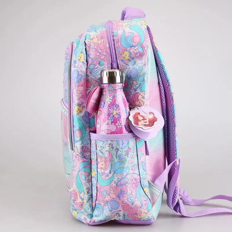 Genuine Disney Smiggle Mermaid School Bag Pencil Case Notebook Y2k Stationery Set Student Lunch Bag Backpack Girl Birthday Gift Trikidsworld