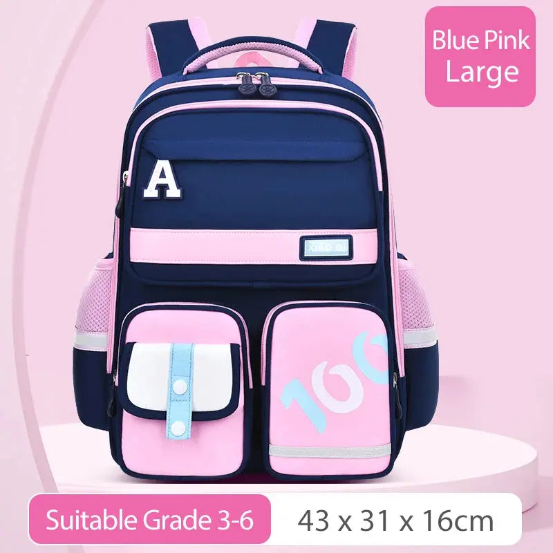 Primary school bag boys backpack bag school kids ergonomic preschool bag girls kindergarten children bookbag Trikidsworld