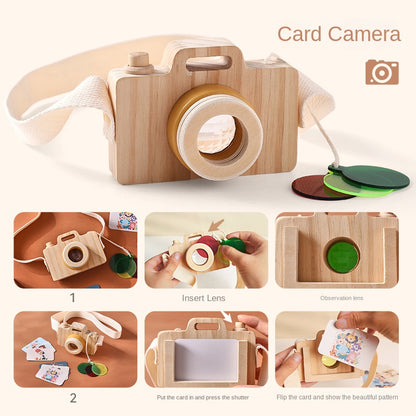 Little Explorer Wooden Camera