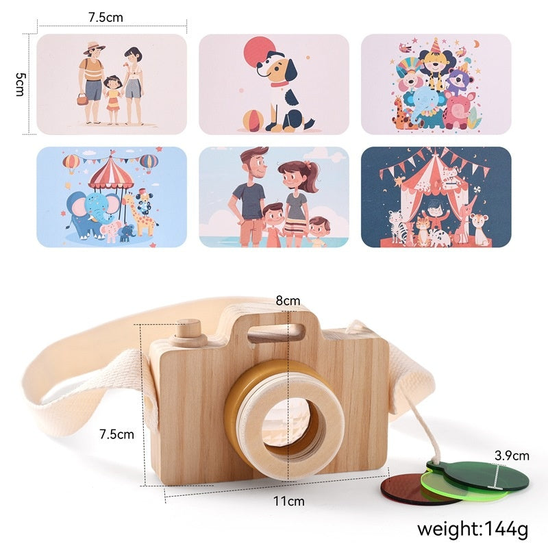 Little Explorer Wooden Camera