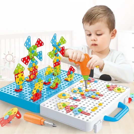Toolbox Titans: Kids' Construction Puzzle: Creative, Disassembly Trikidsworld