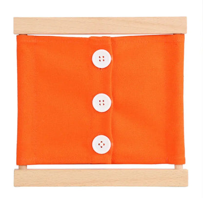 Wooden Montessori Toys Premium Dressing Frame Basic Skill Exercises Equipment Preschool Early Learning Educational Toys for Kids Trikidsworld