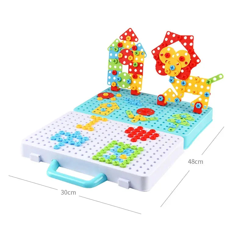 Toolbox Titans: Kids' Construction Puzzle: Creative, Disassembly Trikidsworld