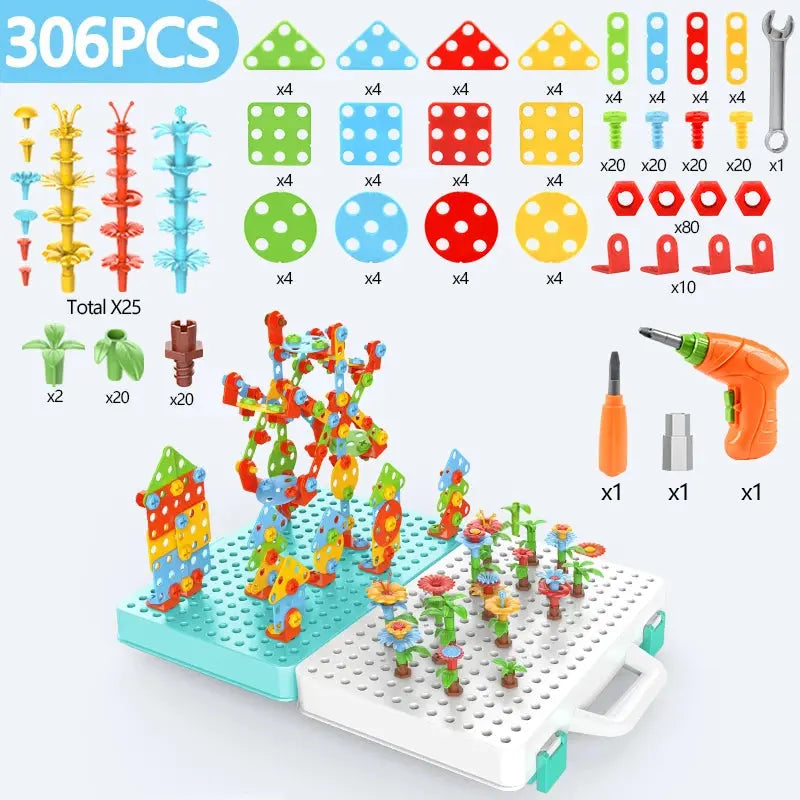 Toolbox Titans: Kids' Construction Puzzle: Creative, Disassembly Trikidsworld