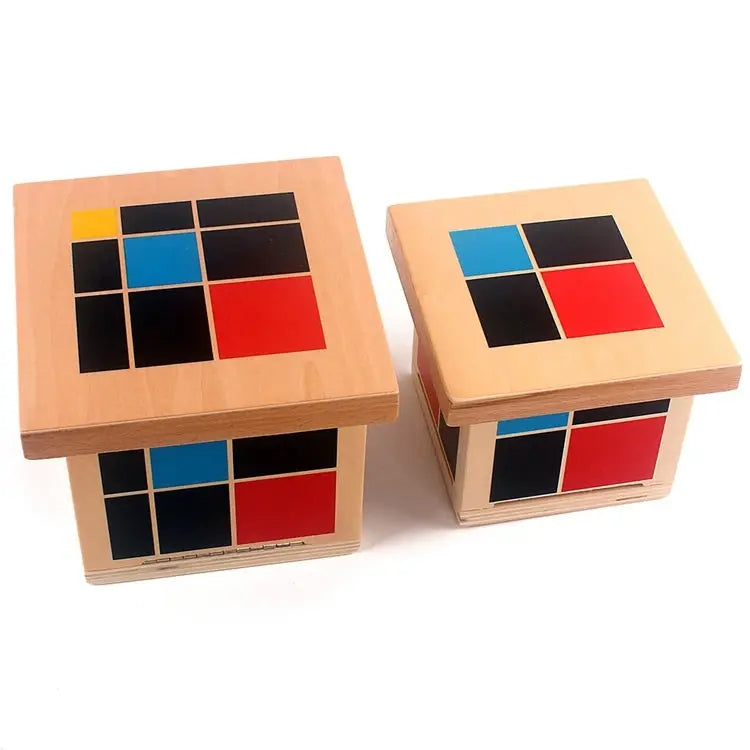 Montessori Arithmetic Algebraic Binomial Cube Trinomial Cube Wooden Toys Mathematics Materials for Elementary Wooden Math Toys Trikidsworld