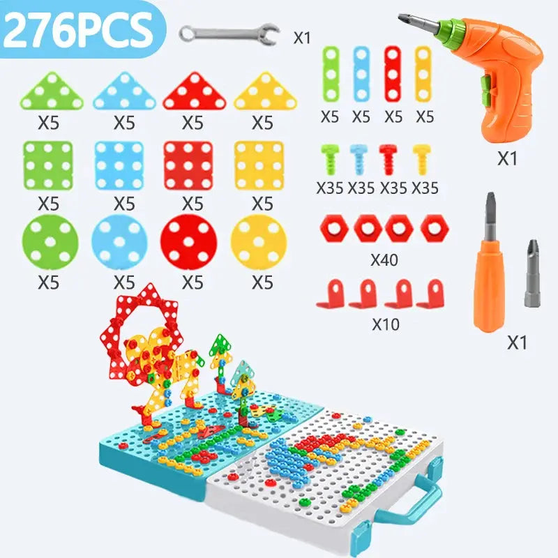 Toolbox Titans: Kids' Construction Puzzle: Creative, Disassembly Trikidsworld
