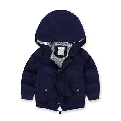 Children Winter Fleece Outdoor Jackets for Boys Hooded Warm Kids Boy Outerwear Windbreaker Autumn Casual Baby Boy Coats Clothing Trikidsworld