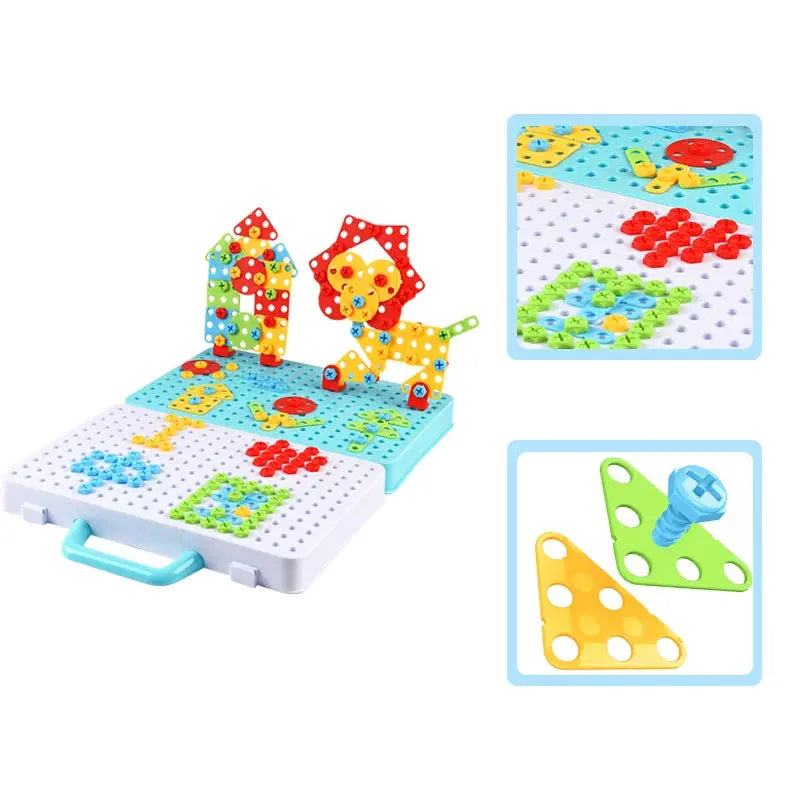 Toolbox Titans: Kids' Construction Puzzle: Creative, Disassembly Trikidsworld