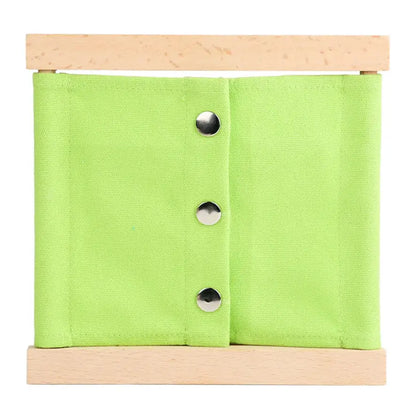Wooden Montessori Toys Premium Dressing Frame Basic Skill Exercises Equipment Preschool Early Learning Educational Toys for Kids Trikidsworld