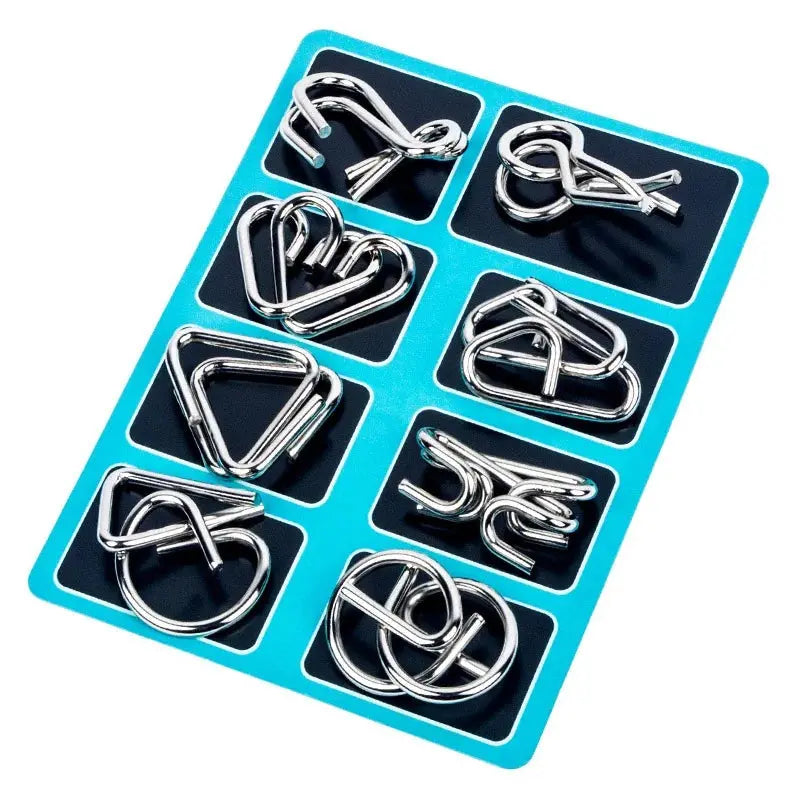 Metal Puzzle Brain Teasers Trikidsworld