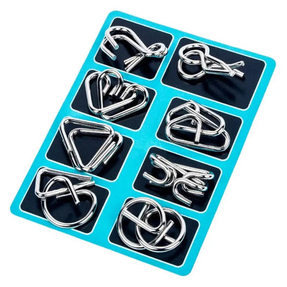 Metal Puzzle Brain Teasers Trikidsworld
