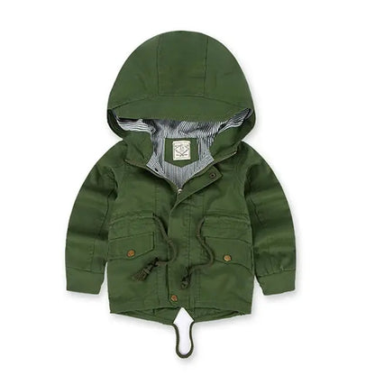Children Winter Fleece Outdoor Jackets for Boys Hooded Warm Kids Boy Outerwear Windbreaker Autumn Casual Baby Boy Coats Clothing Trikidsworld