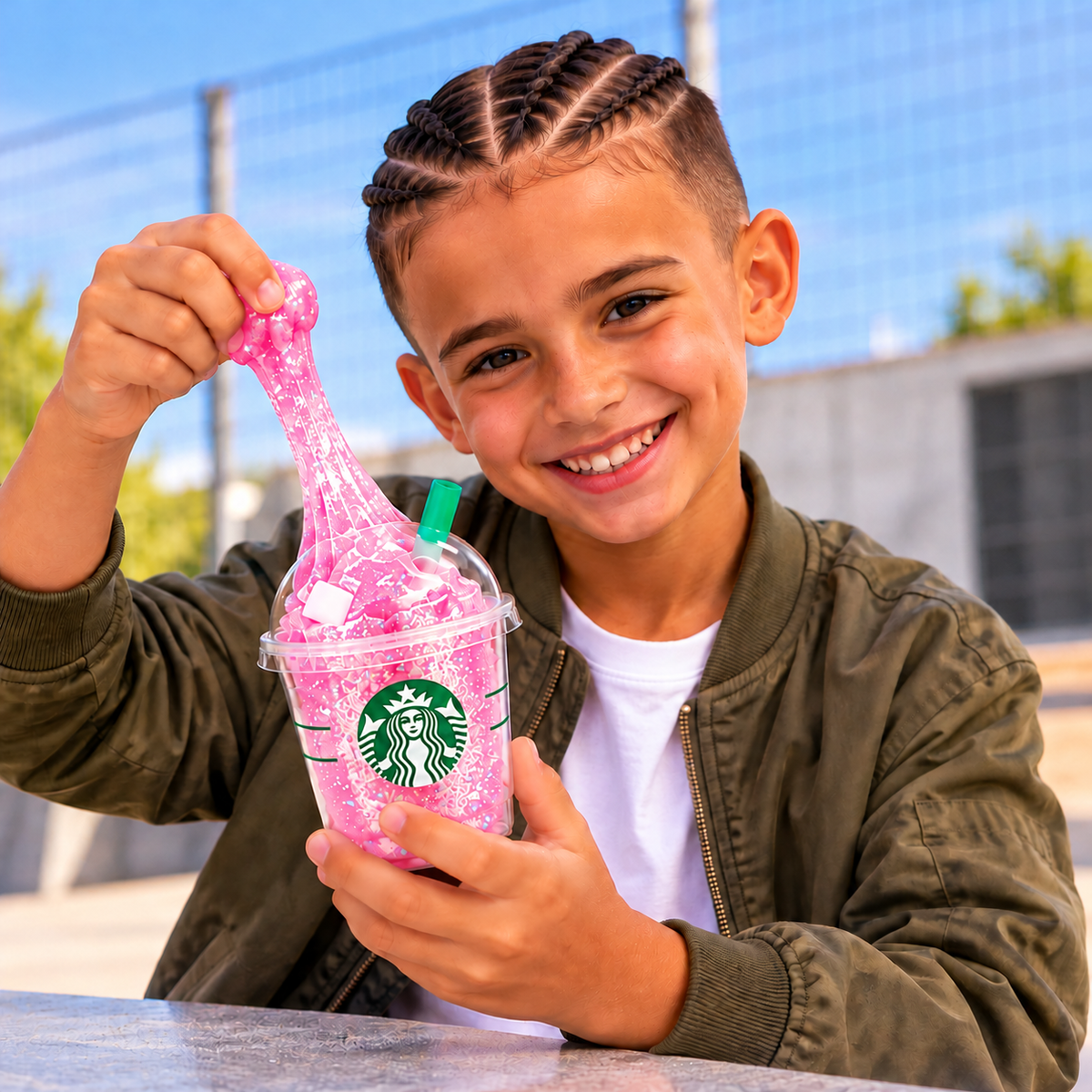 NeeDoh Glitter Drink Cup Squishy Toy – 4 Colours