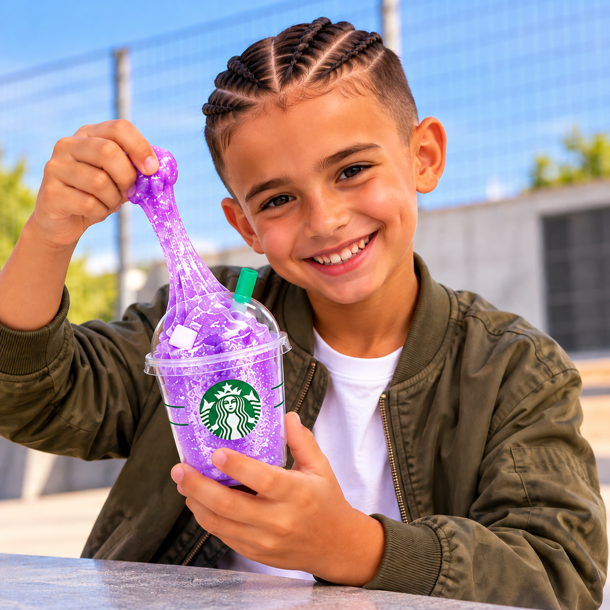 NeeDoh Glitter Drink Cup Squishy Toy – 4 Colours