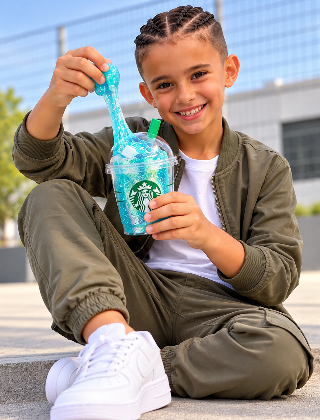 NeeDoh Glitter Drink Cup Squishy Toy – 4 Colours