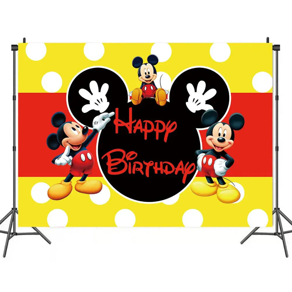 Mickey Mouse Party Decoration Birthday Supplies Trikidsworld