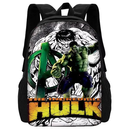 Marvel Hulk Kids School Backpack Set with Lunch & Pencil Bags Trikidsworld