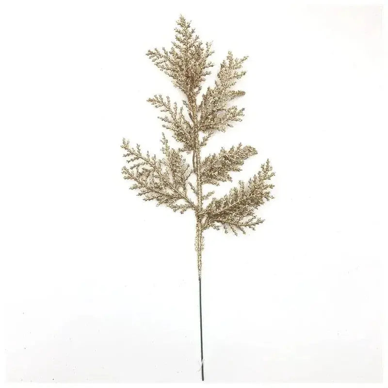 5Pcs Artificial Christmas Decor Pine Needle Home Room Decoration Christmas Tree Hanging Accessories Navidad Party New Year Decor Trikidsworld