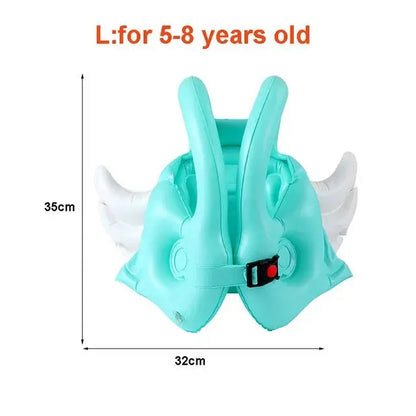 Swimming Ring Cartoon Unicorn Inflatable Pool for Baby Kids Swimsuit Buoyancy Vest Life Jacket Infant Float Pool Accessories Toy Trikidsworld
