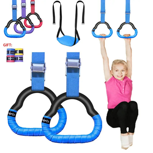 Adjustable Gymnastic Rings for Kids Trikidsworld