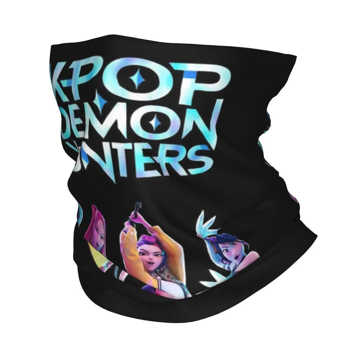 HUNTRIX KPOP Demon Hunters Anime Bandana Neck Gaiter Printed Face Scarf Multifunctional Face Mask Riding Adult Breathable Trikidsworld