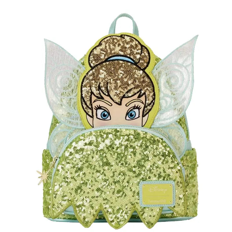 Beauty and The Beast Princess Series Cogsworth ‌Lumiere Chip‌ Bell Winter Cosplay Mini Backpack Fashion Cute Girl Storage Bag Trikidsworld