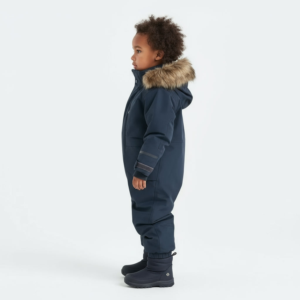 Childrens Ski Suit Windproof Waterproof Thickened Luminous Childrens One-piece Ski Suit Men's and Girls Cotton Clothing Ski Suit Trikidsworld