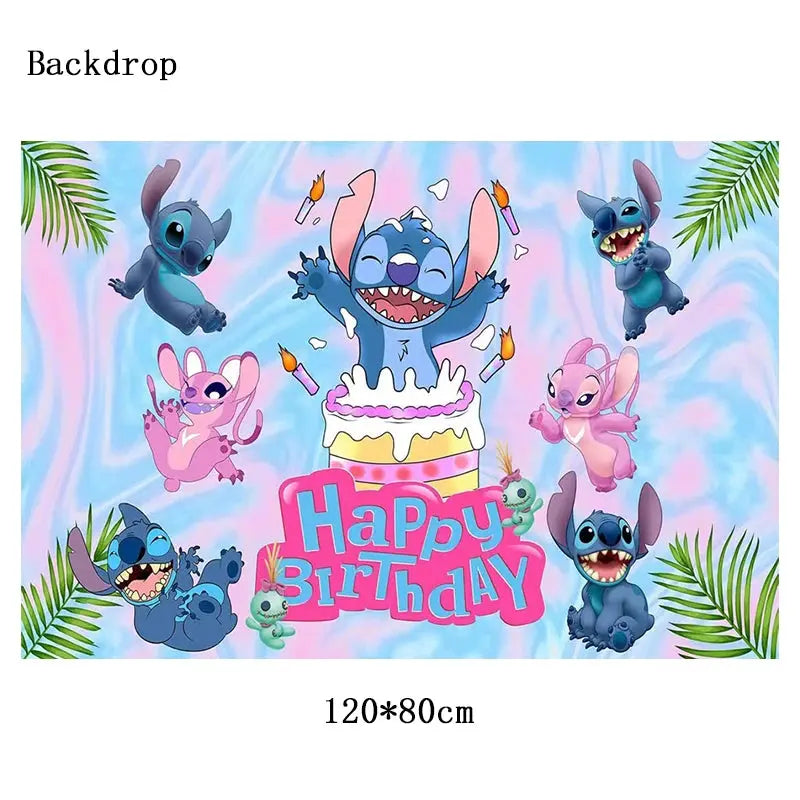 Birthday Party Decoration Lilo And Stitch Trikidsworld